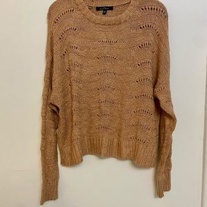 Light brown sweater. Size: x-large